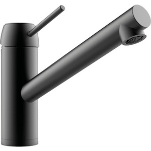 Смеситель для кухни TopZero Matto Titanium черный