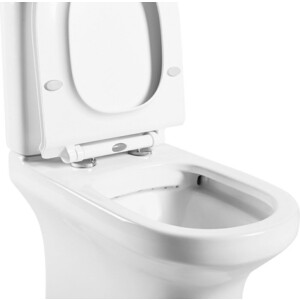 Унитаз-компакт безободковый Agger с сиденьем микролифт (AT04000)