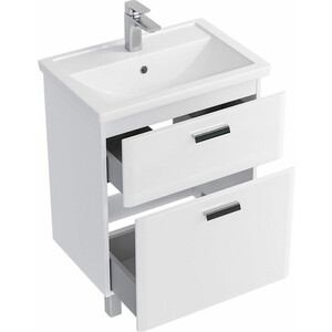 Тумба под раковину Sanstar Gretta 60х40 белая (330.1-1.5.1.)