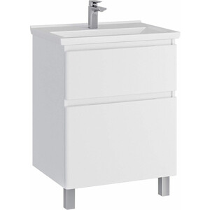 Тумба под раковину Sanstar Riana 60х45 белая (301.1-1.5.1.)