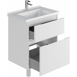 Тумба под раковину Sanstar Riana 60х45 белая (301.1-1.5.1.)
