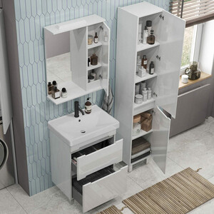 Тумба под раковину Sanstar Адель 60х40 белая (168.1-1.4.1.)