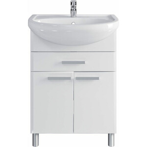 Тумба под раковину Sanstar Аура 60х30 белая (353.1-1.4.1.)