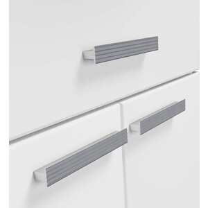 Тумба с раковиной Sanstar Аура 60х30 белая (353.1-1.4.1.КАМУ)