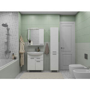 Тумба под раковину Sanstar Аура 70х30 белая (298.1-1.4.1.)