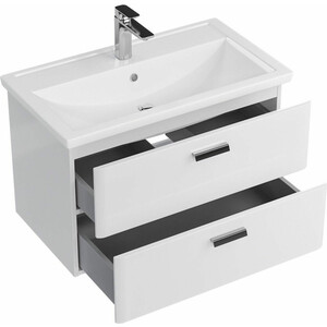 Тумба под раковину Sanstar Gretta 80х45 белая (329.1-1.5.1.)