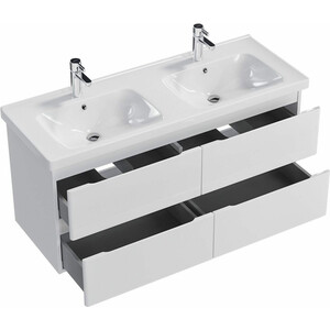 Тумба под раковину Sanstar Riana 125х45 белая (317.1-1.5.1.)