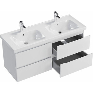 Тумба под раковину Sanstar Riana 125х45 белая (317.1-1.5.1.)