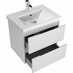 Тумба под раковину Sanstar Riana 60х45 белая (288.1-1.5.1.)