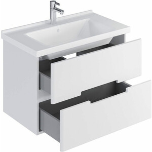 Тумба под раковину Sanstar Ориана 80х45 белая (287.1-1.4.1.)