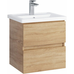 Тумба с раковиной Sanstar Тоскана 50х40 дуб сонома светлый (389.1-1.4.1.КЕНИ)