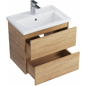 Тумба под раковину Sanstar Тоскана 60х40 дуб сонома светлый (391.1-1.4.1.)