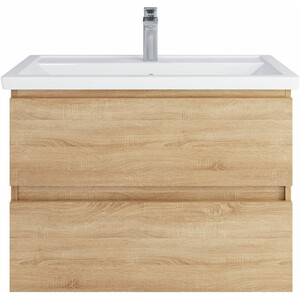 Тумба под раковину Sanstar Тоскана 80х45 дуб сонома светлый (395.1-1.4.1.)