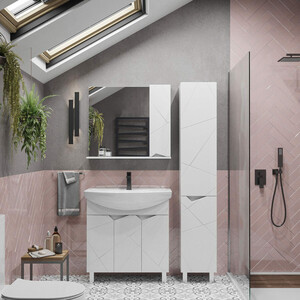 Пенал Sanstar Каскад 35х185 белый (276.1-3.4.1.)