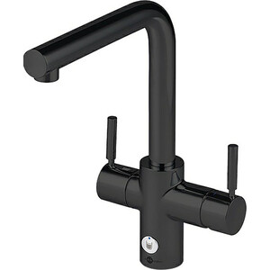 Смеситель для кухни InSinkErator AquaHot с системой мгновенного приготовления кипяченой воды, черный матовый (F-4N1L-BV)