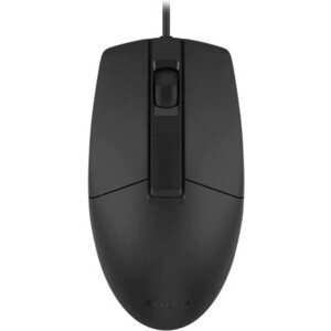 Мышь A4Tech OP-335S black (USB, оптическая, 1200dpi, 3but, silent) (OP-335S)