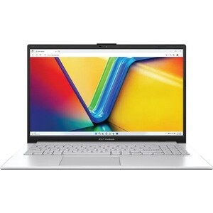 Ноутбук Asus 15.6" IPS FHD E1504GA-BQ149 silver (Processor N200/8Gb/256Gb UFS/VGA int/noOS) (90NB0ZT1-M005Z0)