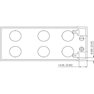 Батарея CSB GP1272 F2 12V 7.2Ah