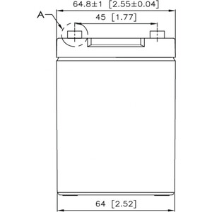 Батарея CSB GP1272 F2 12V 7.2Ah
