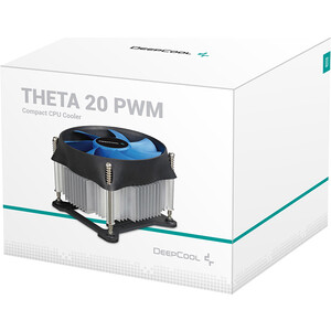 Кулер для процессора DeepCool THETA 20 PWM (Soc-1150/1155/1156 4pin 18-33dB Al 95W 376g винты) (DP-ICAS-T20P)