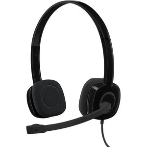 Гарнитура Logitech Headset H151 Stereo black ( 1 x 3.5мм, кабель 1.8м) (981-000590)