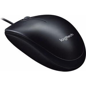 Мышь Logitech M90 black (USB1.1, оптическая, 1000dpi, 2but) (910-001970)