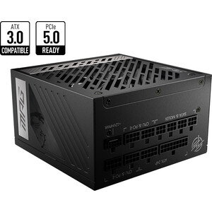 Блок питания MSI 750W MPG A750G 80+ Gold Full modularATX 3.0 PCIE5 RTL (306-7ZP7A11-CE0)