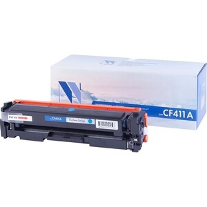 Картридж NV PRINT CF411A Cyan для HP LaserJet Color Pro M377dw/M452nw/M452dn/M477fdn/M477fdw/M477fnw (2300k) (NV-CF411AC)