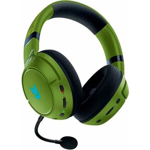 Гарнитура беспроводная Razer Kaira Pro for Xbox - HALO Infinite black/green (RZ04-03470200-R3M1)