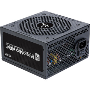 Блок питания Zalman 600W MegaMax V2 (ATX, 20+4 pin, 120mm fan, 3xSATA) (ZM600-TXII)