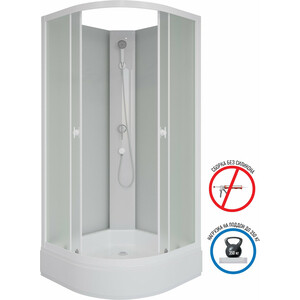 Душевая кабина Niagara Promo P100/26/MT/BK 100х100х200