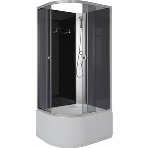 Душевая кабина Niagara Eco E90/80/40R/TN/BK 90х80х195 правая