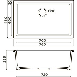 Кухонная мойка Omoikiri Okinoshima 76-U/I-OL olive (4997147)