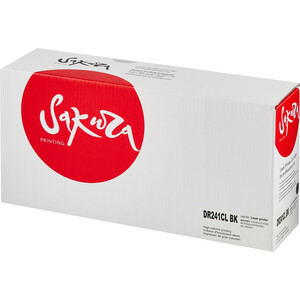 Блок фотобарабанов Sakura DR241CL для Brother, черный, голубой, пурпурный, желтый, 15000 к.