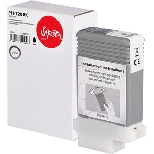 Картридж Sakura 2885C001 ( PFI-120 BK) для Canon, черный, 130 мл.