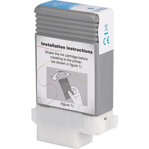 Картридж Sakura 6706B001 ( PFI-107 C) для Canon, голубой, 130 мл.