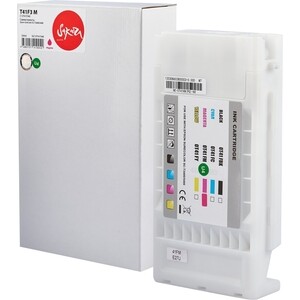 Картридж Sakura C13T41F340 (T41F3 M) для Epson, пурпурный, 350 мл.