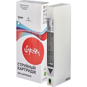 Картридж Sakura C13T636900 (T6369 Light Light Black) для Epson, светло-черный, 700 мл.