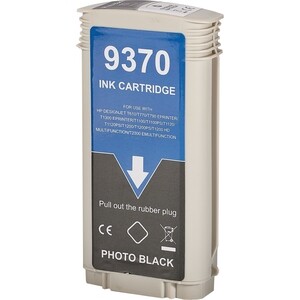 Картридж Sakura C9370A (№72 Photo Black) для HP, фото-черный, 130 мл.