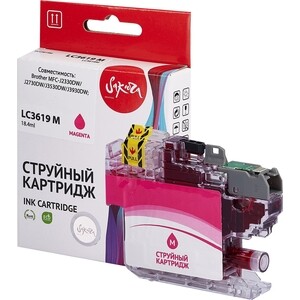 Картридж Sakura LC3619M для Brother, пурпурный, 18,4 мл., 1500 к.