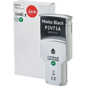 Картридж Sakura P2V71A (№730 Matte Black) для HP, черный матовый, 300 мл.
