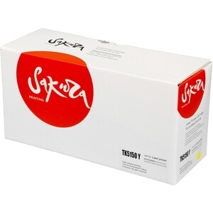 Картридж Sakura TK5150Y (1T02NSANL0) для Kyocera Mita, желтый, 10000 к.