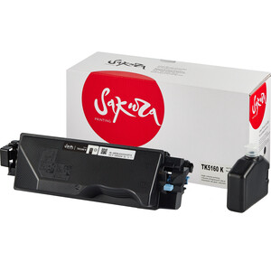 Картридж Sakura TK5160K (1T02NT0NL0) для Konica Minolta, черный, 16000 к.