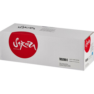 Картридж Sakura TK5280C (1T02TWCNL0) для Kyocera Mita, голубой, 11000 к.