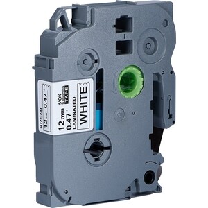 Кассета с лентой Sakura TZE231 для Brother, черный на белом, 12мм/8м, наклейка