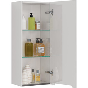 Полупенал Lemark Buno 35х85 правый, белый глянец (LM04B35PL)