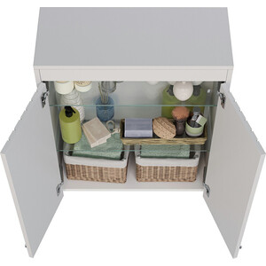 Шкаф Lemark Romance 60х75 белый глянец (LM07R35SH)