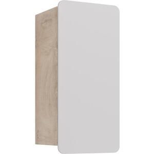 Полупенал Lemark Olivia 35х70 белый глянец/дуб кантри (LM08OL35PL)