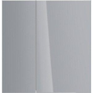 Зеркальный шкаф Lemark Universal 80х80 белый глянец (LM80ZS-U)