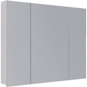 Зеркальный шкаф Lemark Universal 100х80 белый глянец (LM100ZS-U)